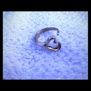Tiffany & Co Elsa Peretti open heart ring
